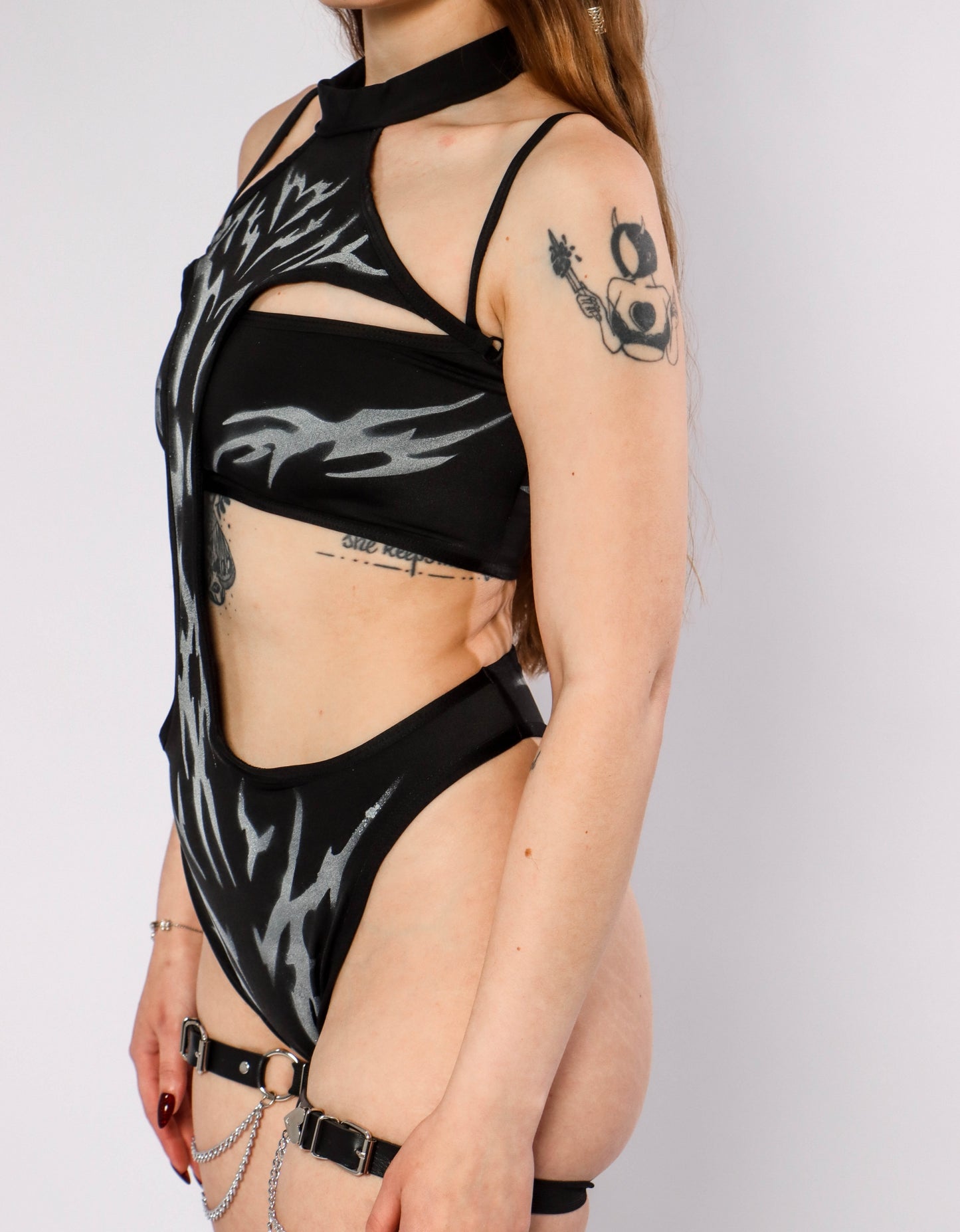 Voidheart Bodysuit (White)