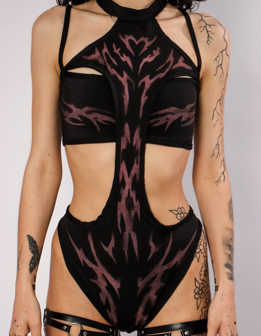 Voidheart Bodysuit (Pink)